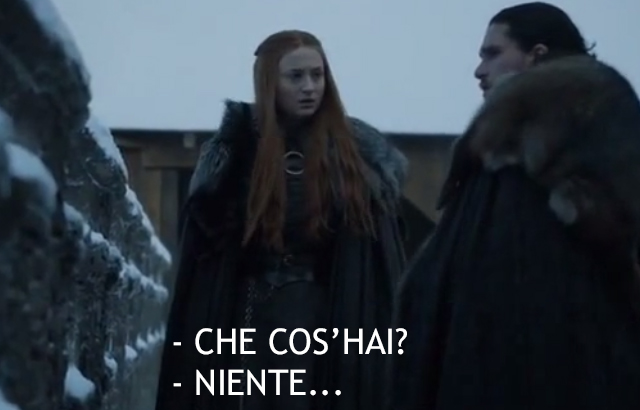 Sansa Stark e Jon Snow