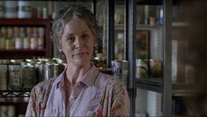 Carol in dispensa The Walking Dead