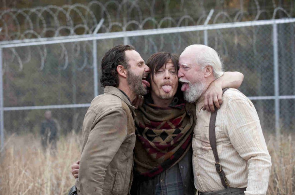 norman reedus andrew lincoln scott wilson