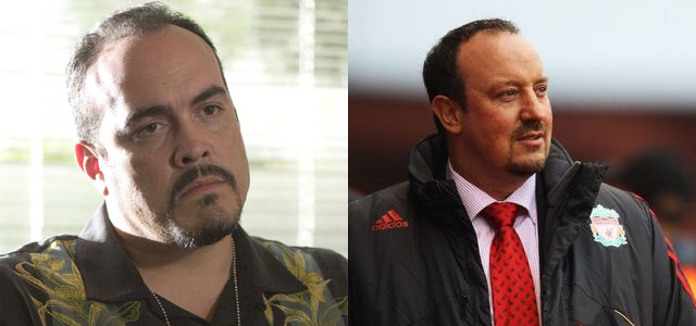 Angel Batista e Rafa Benitez