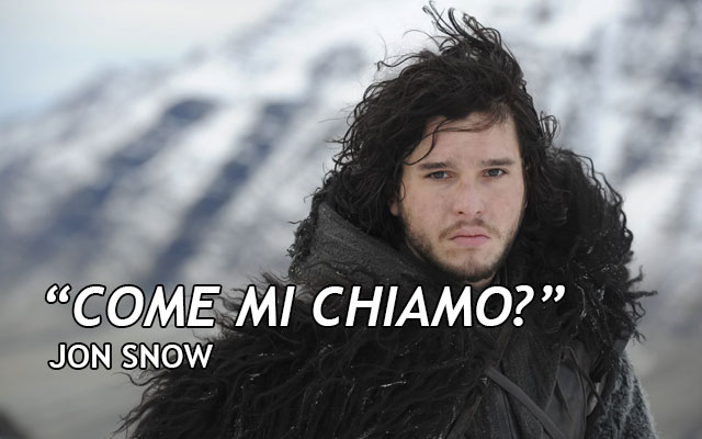 Citazione Jon Snow