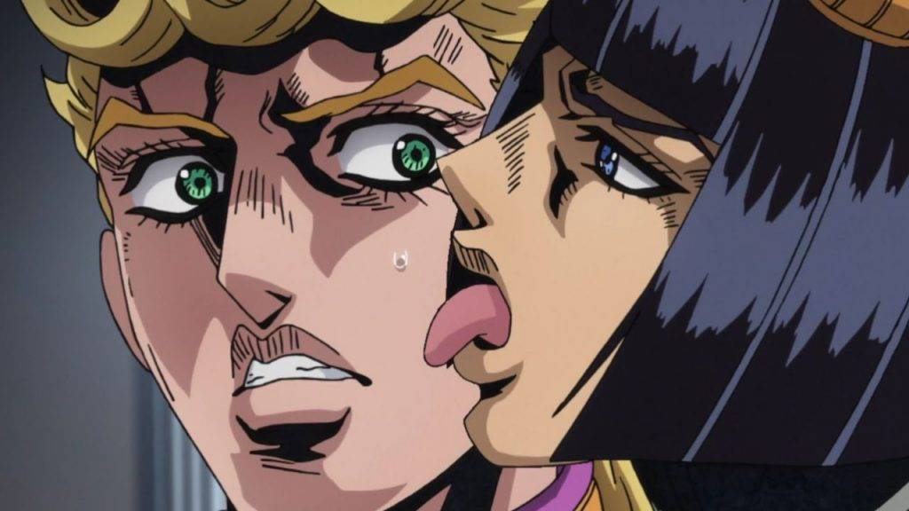 i due protagonisti di JoJo in un'iconica scena 