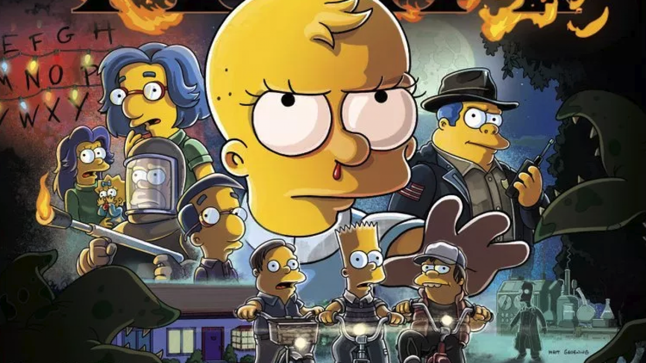 I Simpson: la parodia di Stranger Things per lo speciale di Halloween
