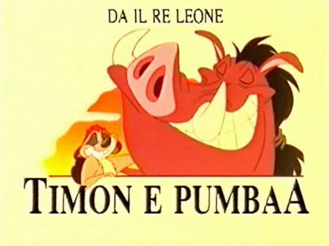 Disney Timon e Pumbaa