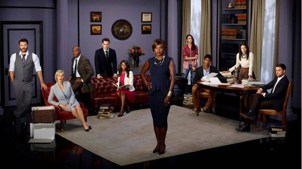 una delle locandine di How To Get Away With Murder 