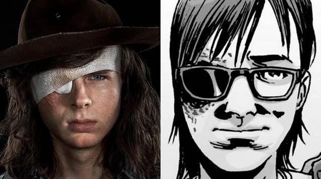 carl the walking dead