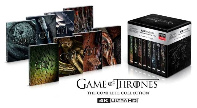 Game of Thrones: The Complete Collection - steelbook