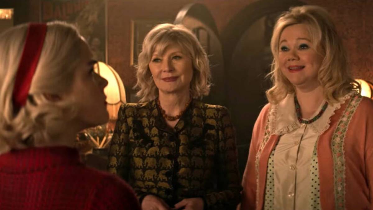 le terrificanti avventure di sabrina 4 - caroline rhea e beth broderick