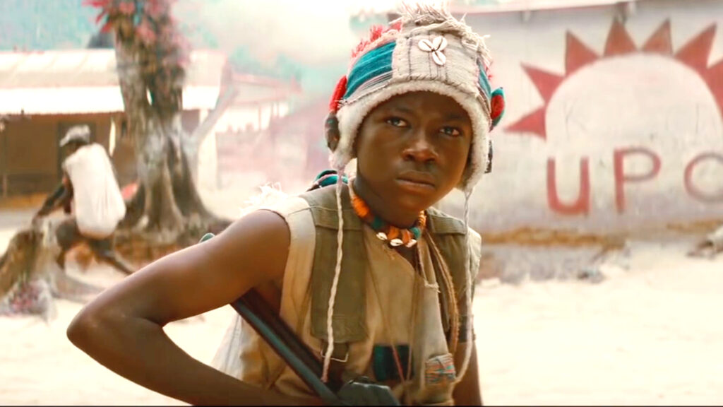 uno dei protagonisti di Beasts of No Nation