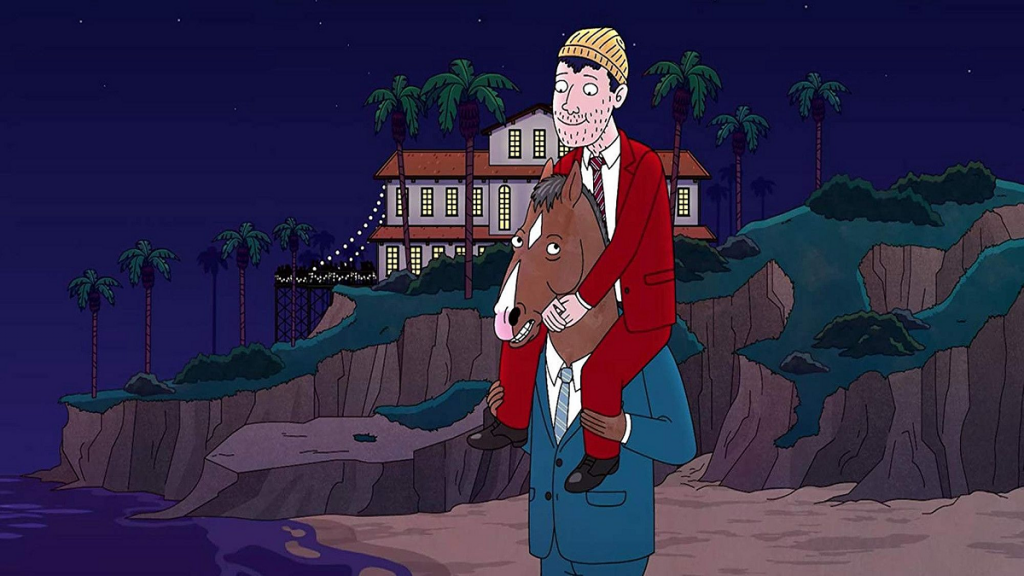 BoJack e Todd in una scena del finale di BoJack Horseman, una delle migliori Serie Tv da vedere