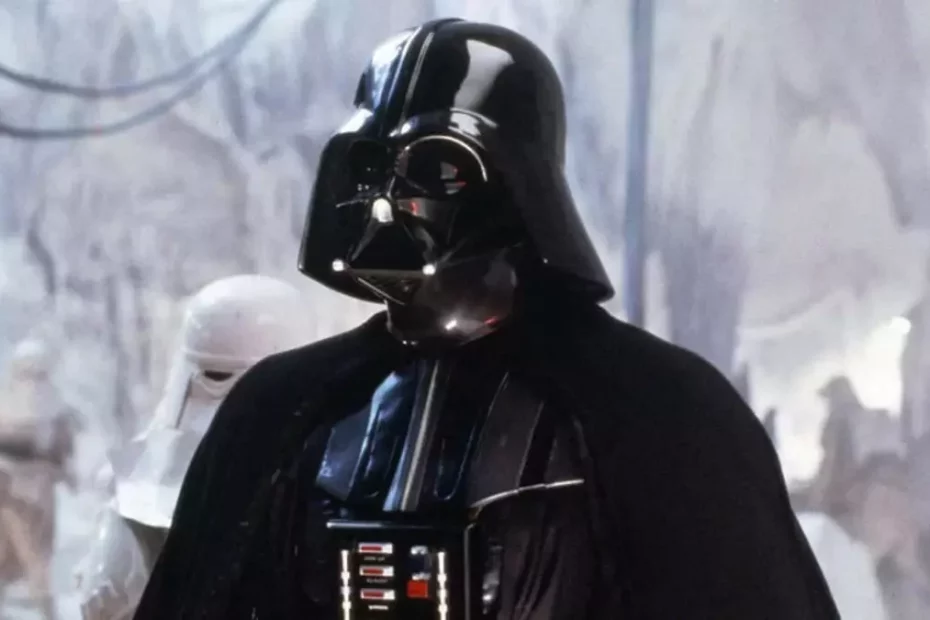 L'iconico villain della saga di Star Wars Darth Vader