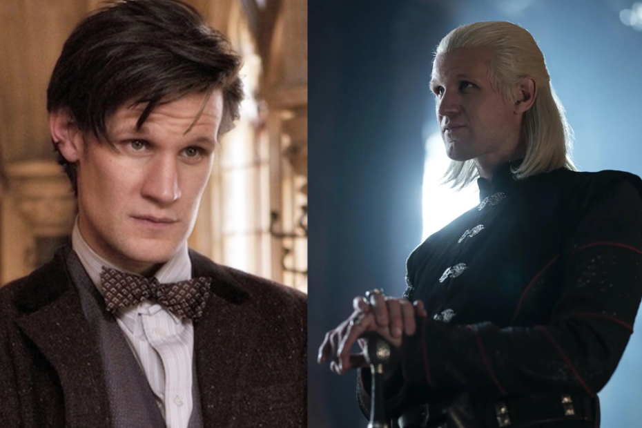 Matt Smith in Doctor Who e House of the Dragon