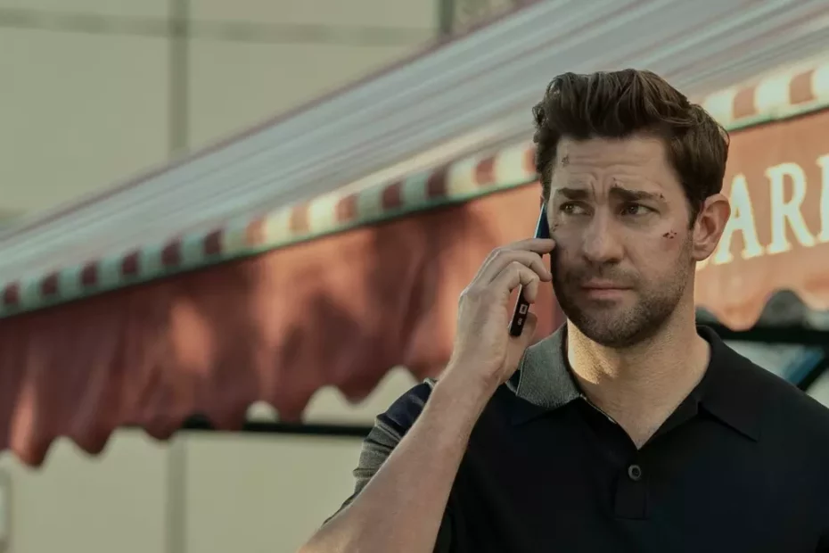 Un'immagine di John Krasinski nella serie 'Jack Ryan'