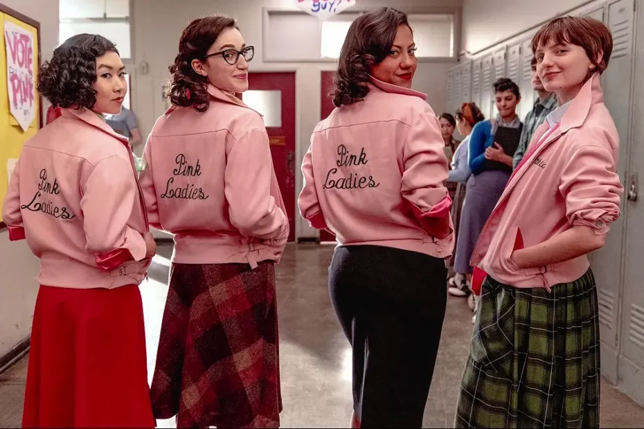 grease rise of the pink ladies