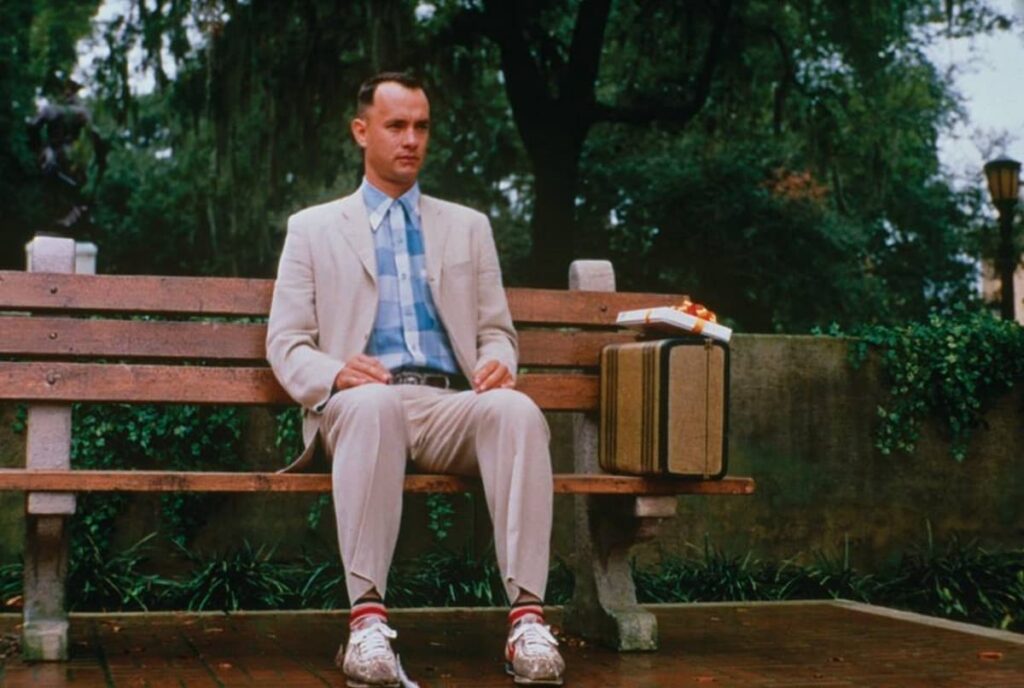 Un'immagine del film 'Forrest Gump'