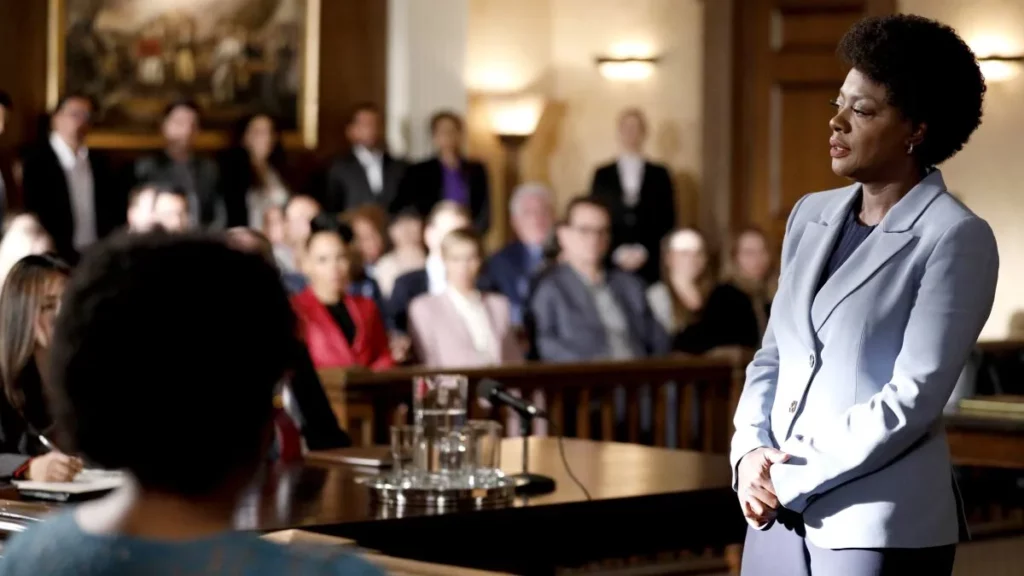 How to Get Away With Murder, una scena in tribunale