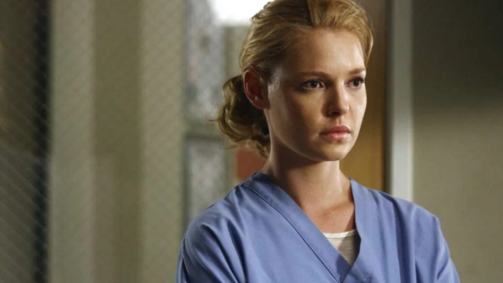 la dottoressa Izzie Stevens interpretata da Katherine Heigl in Grey's Anatomy