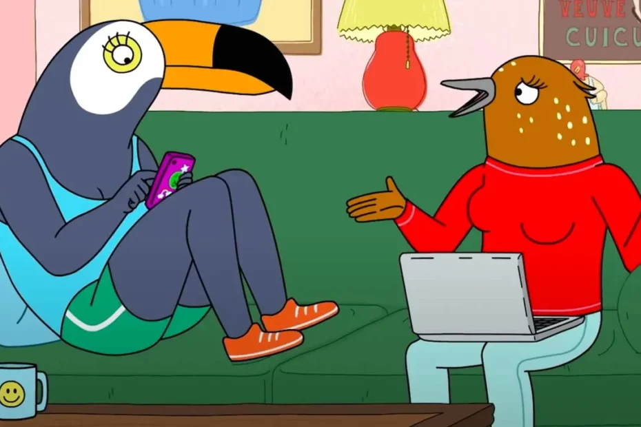 Tuca & Bertie è una serie animata statunitense del 2019, creata da Lisa Hanawalt