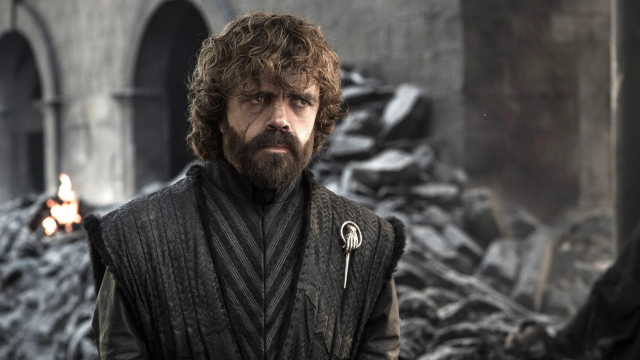 Peter Dinklage nei panni di Tyrion Lannister in Game of Thrones