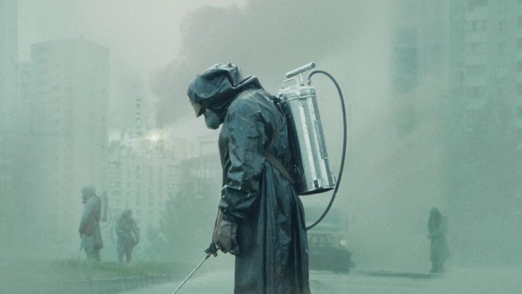 Un'immagine tratta dalla serie 'Chernobyl'