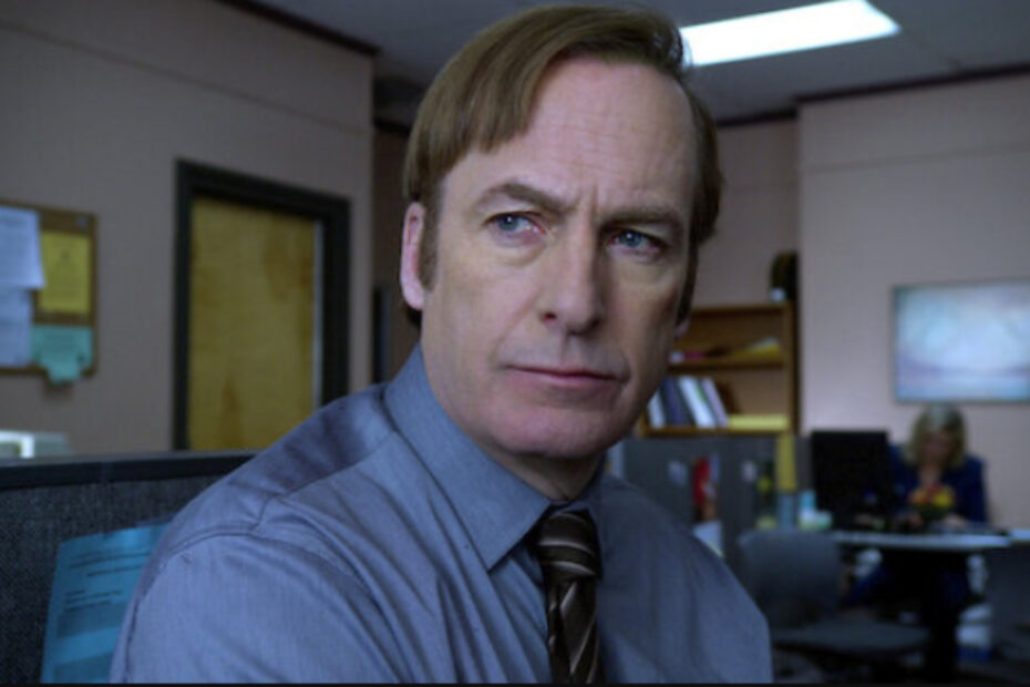 Un'immagine di Saul Goodman in Better Call Saul