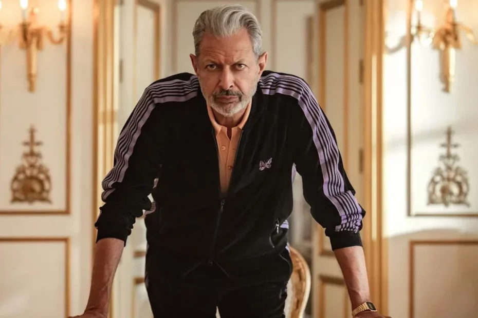 Jeff Goldblum in una scena di Kaos, la nuova serie tv Netflix