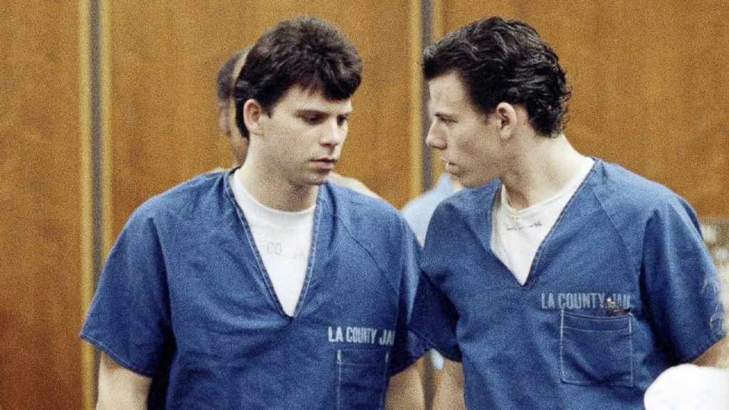 Lyle e Erik Menendez in carcere negli anni '90