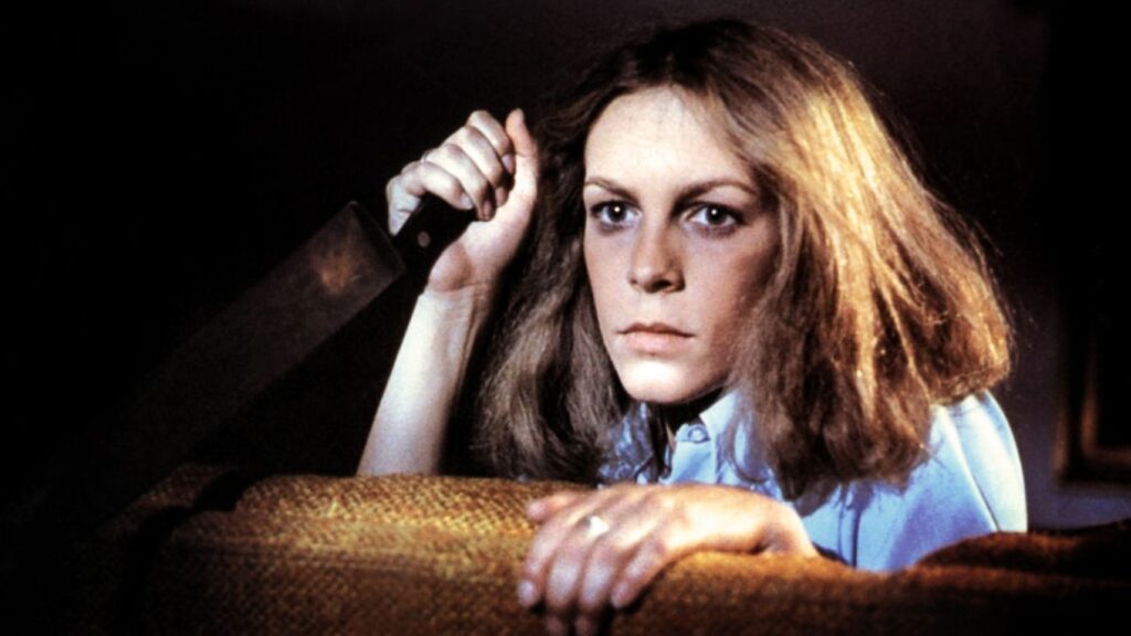 L'horror Halloween con una giovanissima Jamie Lee Curtis