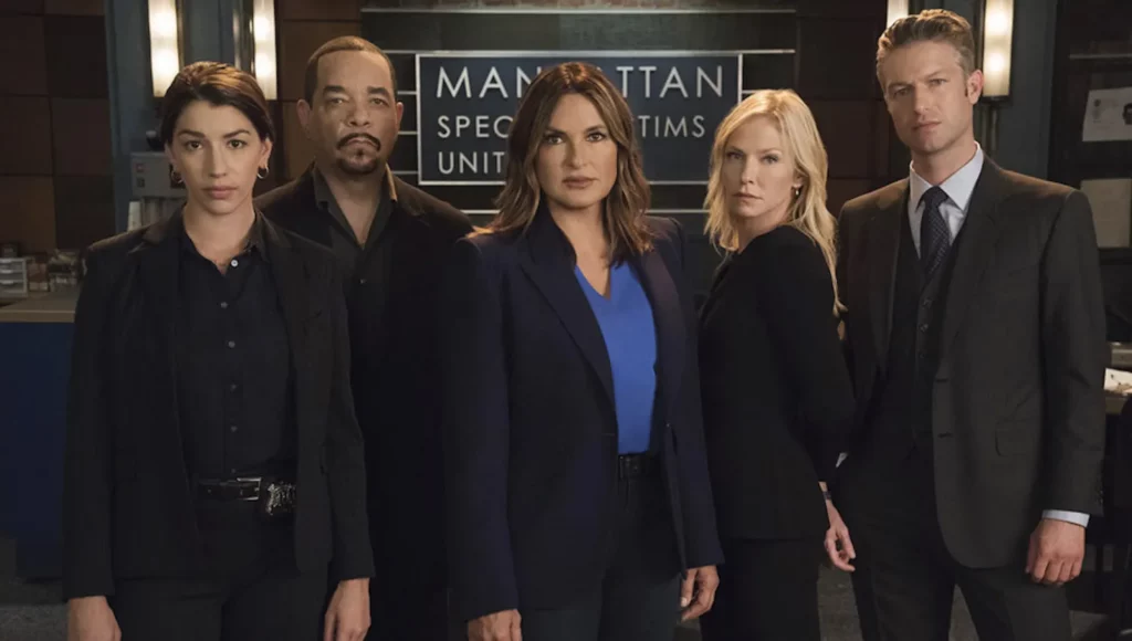 Un'immagine di Law and Order Unità Vittime Speciali, al terzo posto nella classifica delle migliori serie tv poliziesche di tutti i tempi