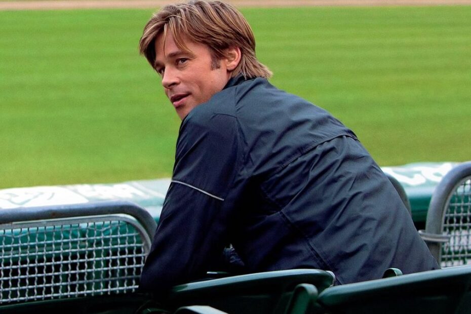 Un'immagine del film 'Moneyball con Brad Pitt', tra i migliori film da vedere su Netflix