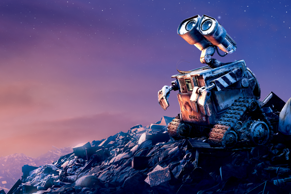 Un'immagine del film WALL-E