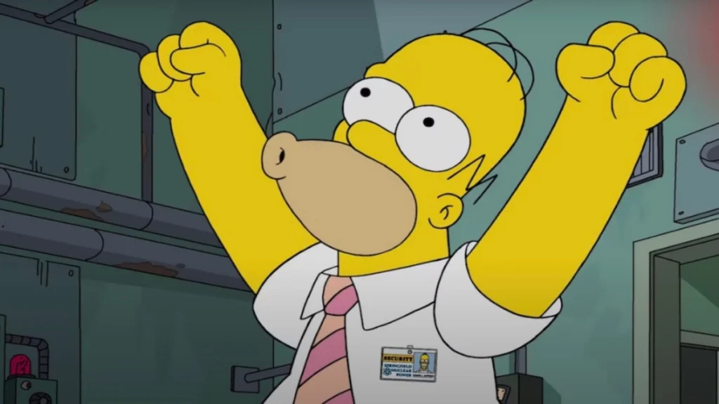 In foto Homer Simpson, il protagonista de I Simpson