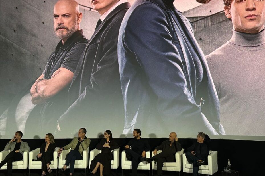 Il cast di Citadel: Diana durante la conferenza stampa di presentazione della serie