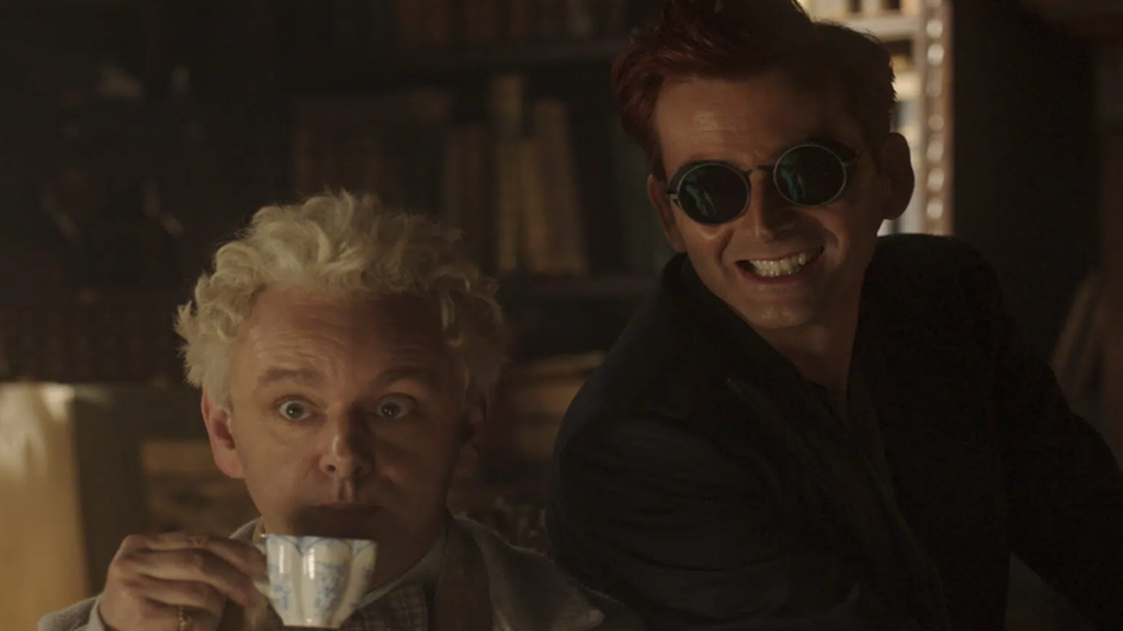 Una scena di Good Omens