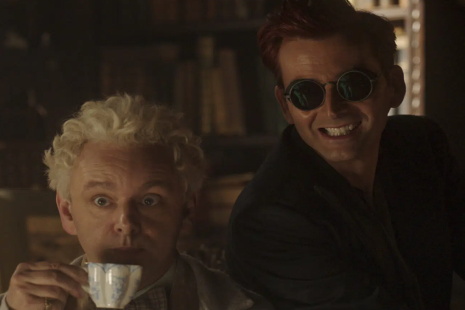 Una scena di Good Omens