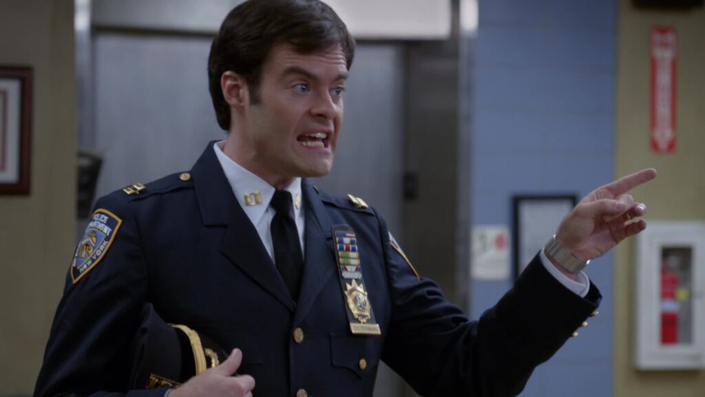 Il Capitano Seth Dozerman nella serie Brooklyn Nine-Nine