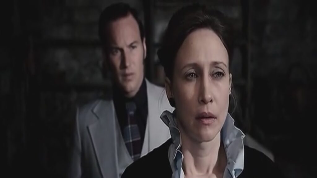 Edward e Lorraine Warren in The Conjuring 1