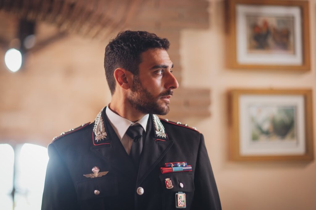 Eugenio Mastrandrea nel ruolo del nuovo comandante Diego Martini in Don Matteo 