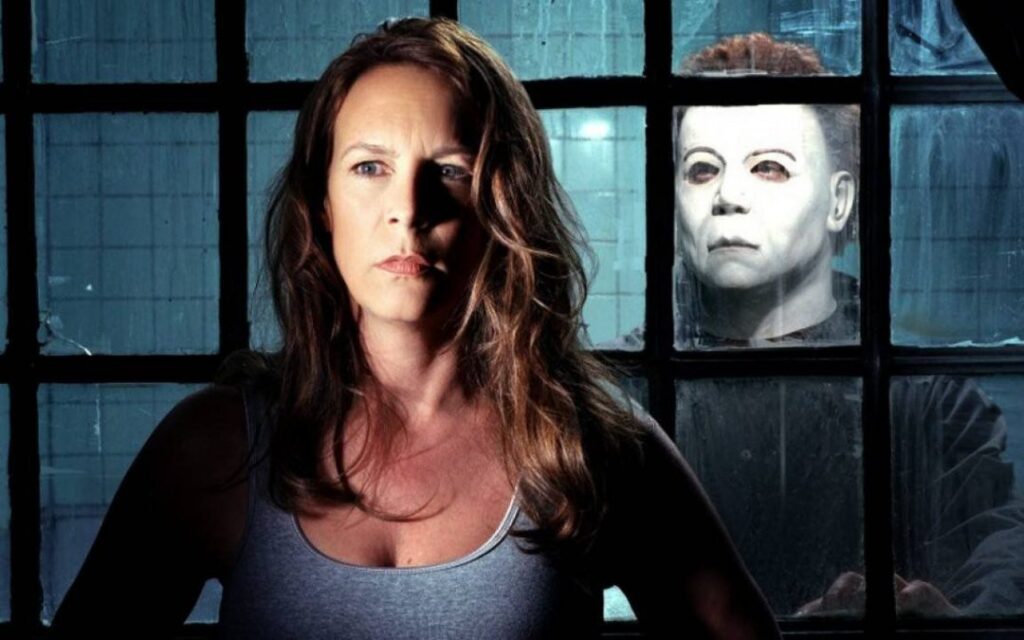 Laurie Strode e Michael Myers in Halloween - La Notte delle Streghe