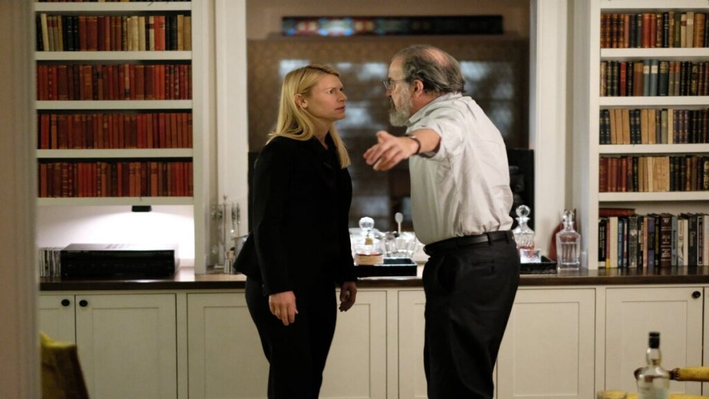 Carrie e Saul nell'ultima puntata di Homeland