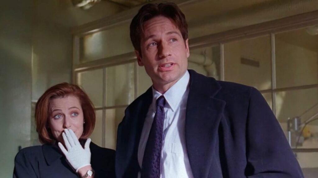 David Duchovny e Gillian Anderson in x-files, tra gli attori delle serie tv che non si sopportavano