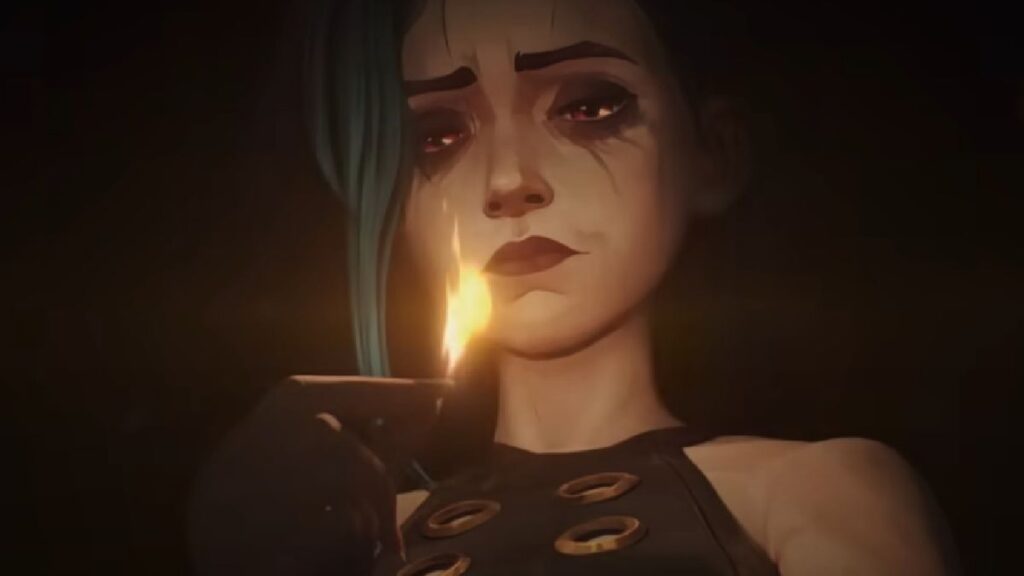 Jinx nel finale di serie di Arcane