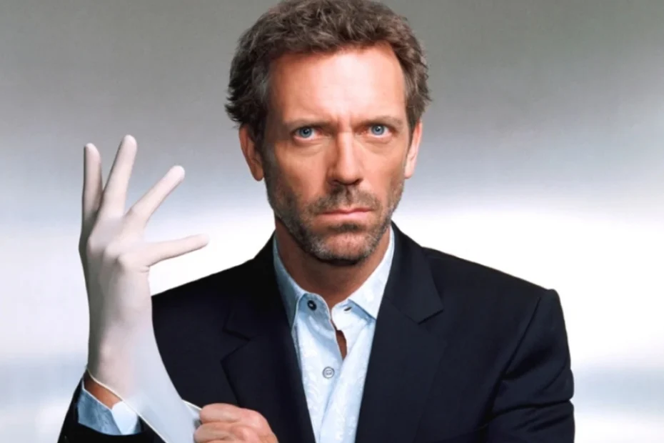 In foto c'è Hugh Laurie, il protagonista di Dr. House