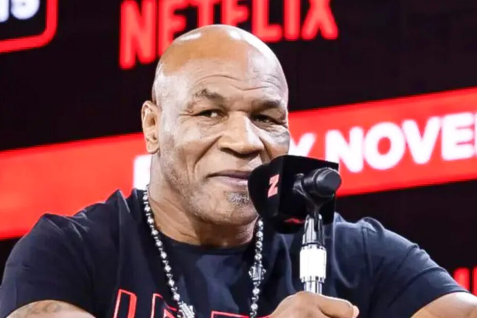 Mike Tyson, protagonista dell'incontro evento su Netflix