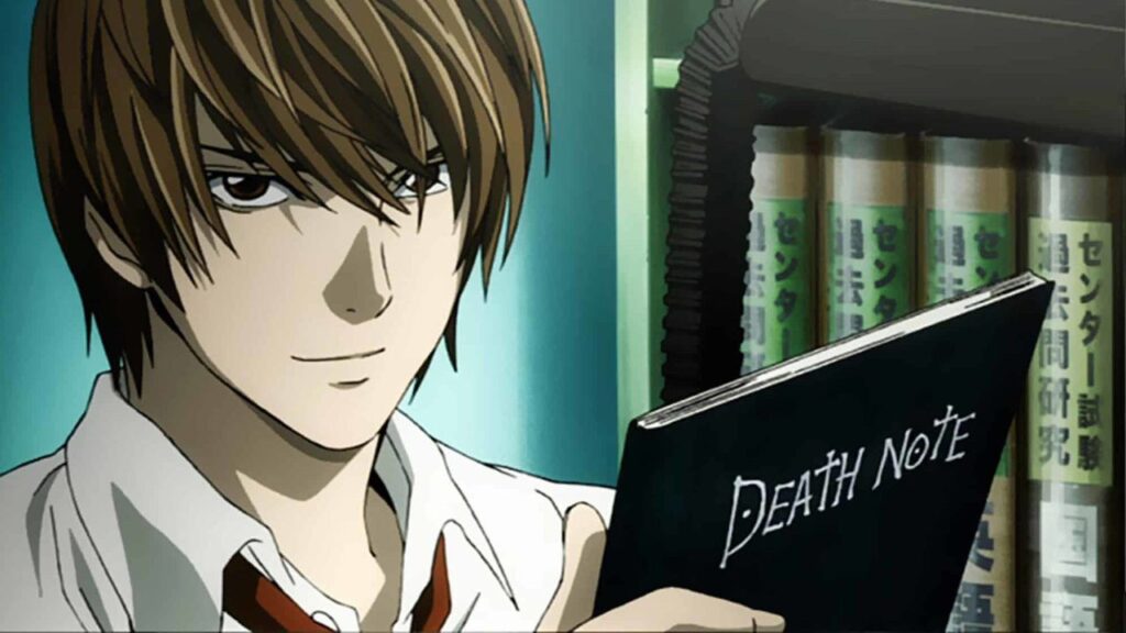 Un'immagine di Death Note, uno dei migliori anime da vedere di sempre