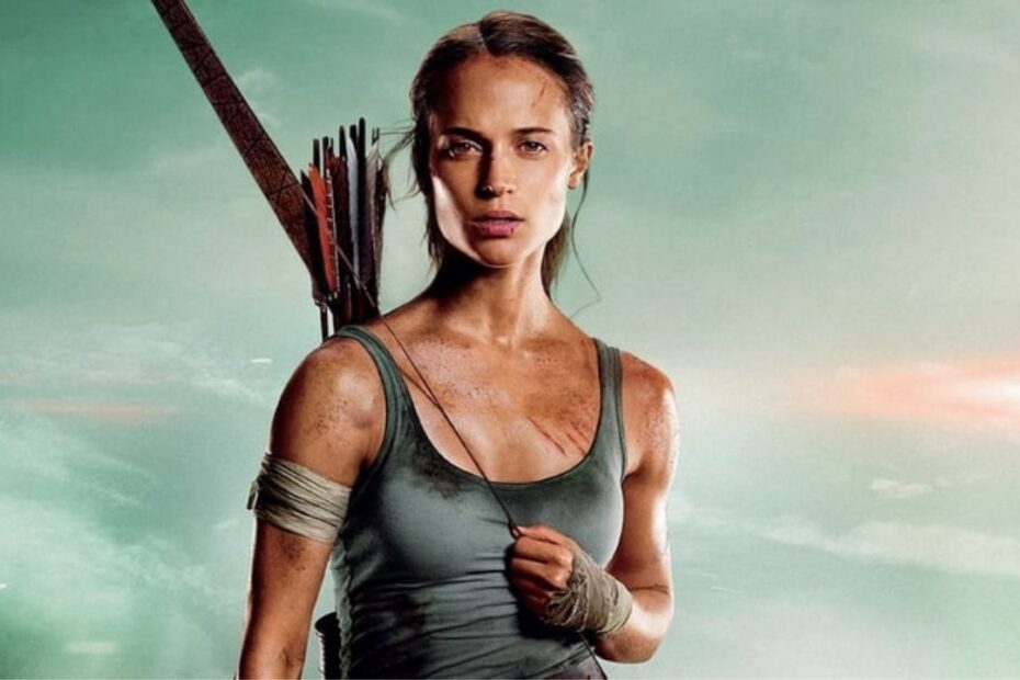 Scena tratta dal reboot della saga cinematografica ispirata alla serie videoludica e ha come protagonista l'esploratrice Lara Croft interpretata da Alicia Vikander