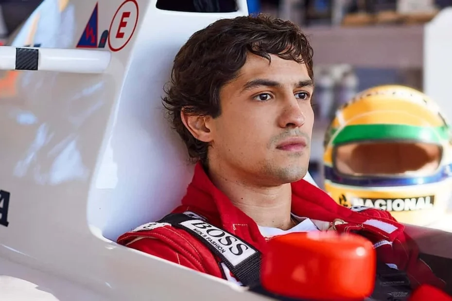 Un'immagine della serie Netflix su Ayrton Senna