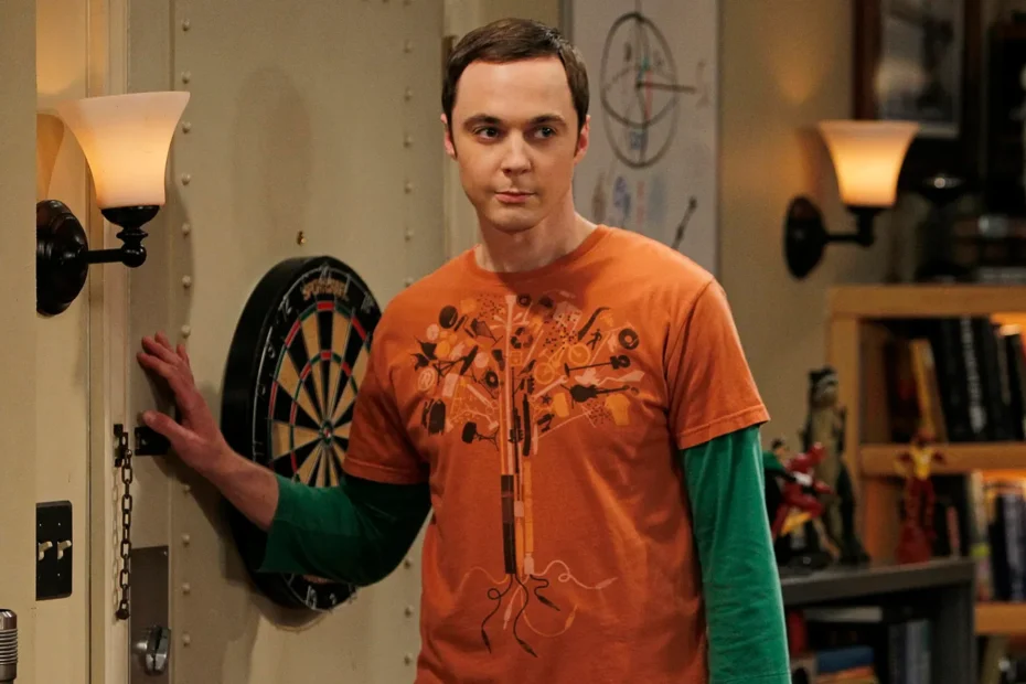 Un'immagine di Sheldon Cooper in The Big Bang Theory