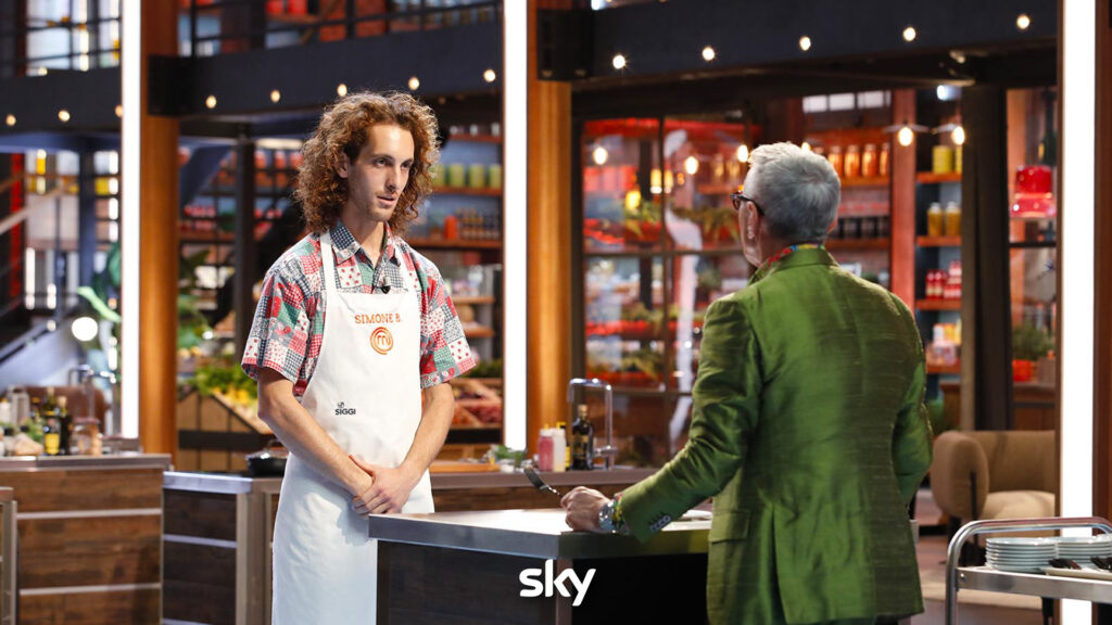 Simone B è il primo eliminato di Masterchef 14 - Immagini concesse da Sky Italia