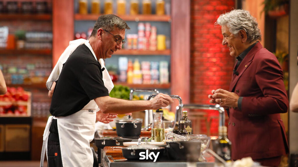 Reza nella prima puntata di Masterchef 14 - Immagini concesse da Sky Italia